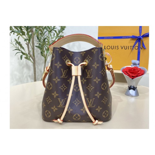 Louis Vuitton M46581 NeoNoe BB Bucket Bag in Monogram coated canvas
