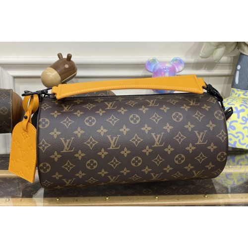 Louis Vuitton M46691 Soft Polochon MM bag in Monogram Macassar canvas Louis Vuitton M46691 Soft Polochon MM bag in Monogram Macassar canvas