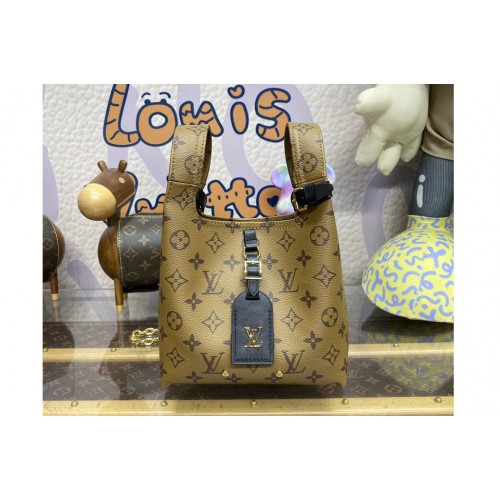 Louis Vuitton M46816 Atlantis BB handbag in Monogram Reverse coated canvas