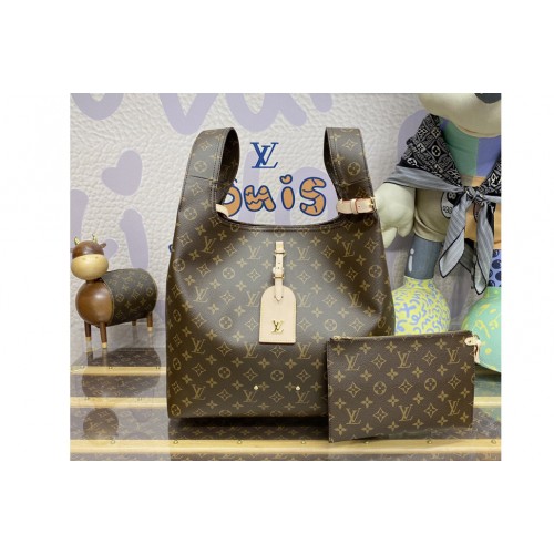 Louis Vuitton M46817 Atlantis GM handbag in Monogram Canvas