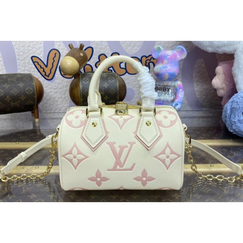 Louis Vuitton M46875 Speedy Bandouliere 20 Handbag in Monogram Empreinte Leather