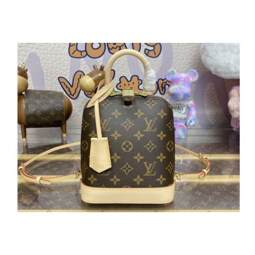 Louis Vuitton M47132 Alma Backpack in Monogram canvas