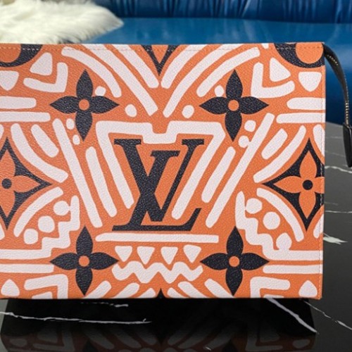 Louis Vuitton M47542 Crafty Toiletry Pouch 26 in Brown Monogram Giant coated canvas