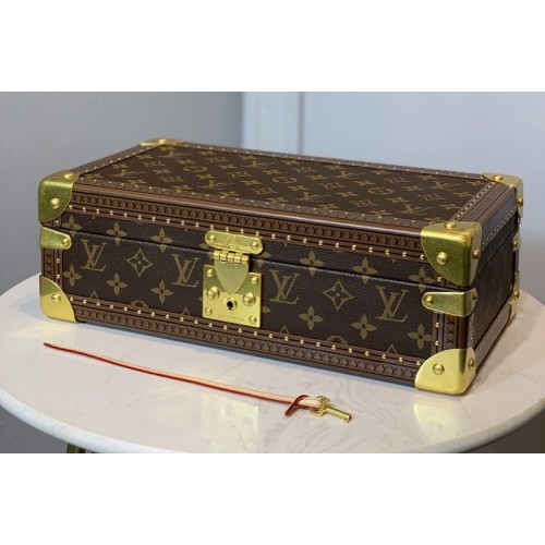 Louis Vuitton M47641 8 watch case in Monogram canvas