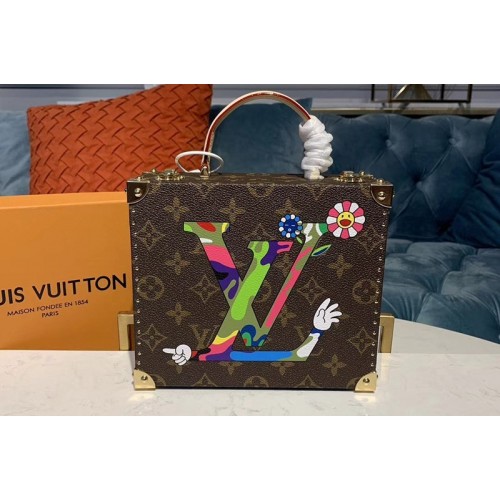 Louis Vuitton M92476 Monogram Murakami Takashi Collaboration Handbags Monogram Canvas With Doll