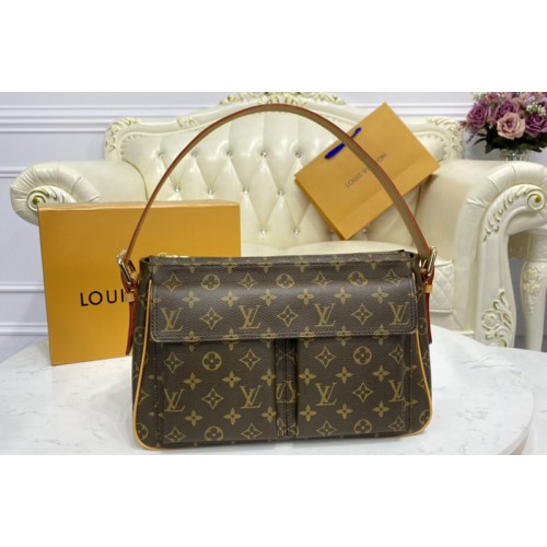 Louis Vuitton M51160 VINTAGE Bibashite MM Bag in Monogram Canvas