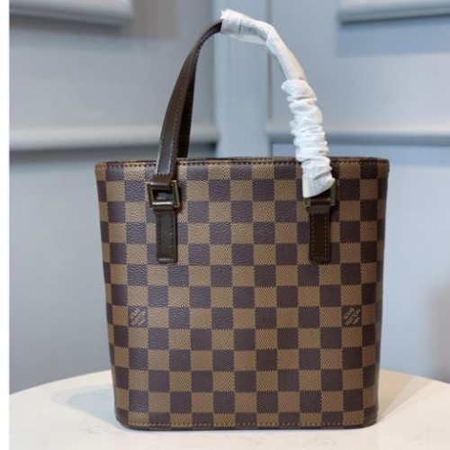 Louis Vuitton N51172 tote Bag in Damier Ebene Canvas