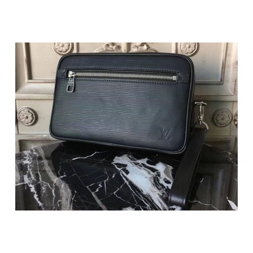 Louis Vuitton M51726 Kasai Clutch in Black Epi Leather Louis Vuitton M51726 Kasai Clutch in Black Epi Leather