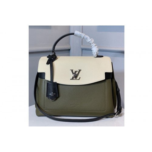 Louis Vuitton M52787 Lockme Ever MM bag in Soft grained calfskin Leather