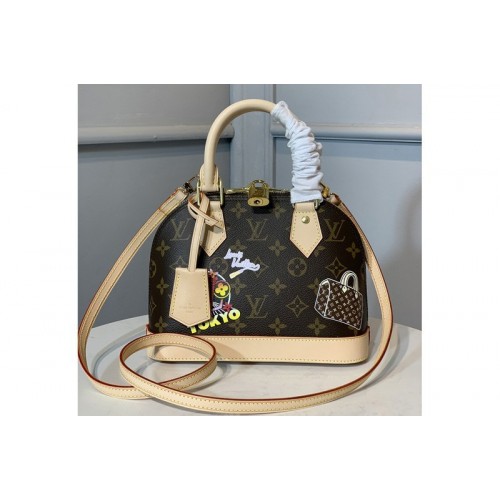 Louis Vuitton M53152 Alma BB My World Tour handbag in Monogram canvas Louis Vuitton M53152 Alma BB My World Tour handbag in Monogram canvas