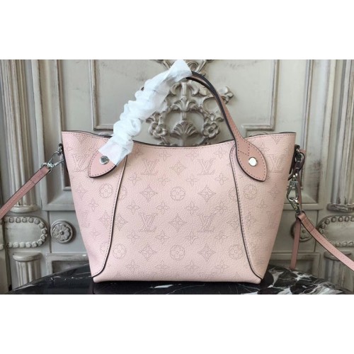 Louis Vuitton M54353 Hina PM Bags in Pink Mahina Leather