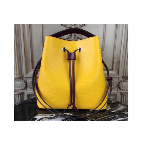 Louis Vuitton M54369 Neonoe Bags in Yellow Epi Leather