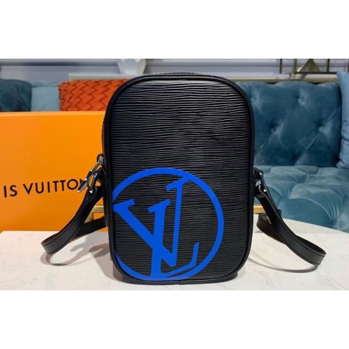 Louis Vuitton M55120 Danube PM Bags Black Epi Leather