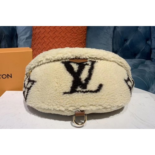 Louis Vuitton M55425 Bumbag Monogram Canvas With Woolen