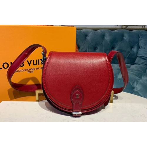Louis Vuitton M55506 Tambourin handbags Cherry Red Calf leather