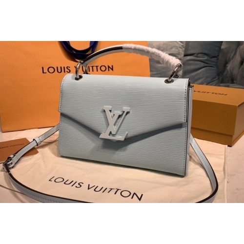 Louis Vuitton M55981 Pochette Grenelle handbag Blue Epi Leather