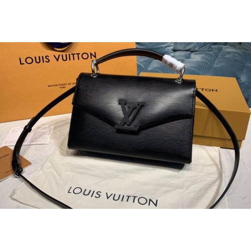Louis Vuitton M55977 Pochette Grenelle handbag Black Epi Leather