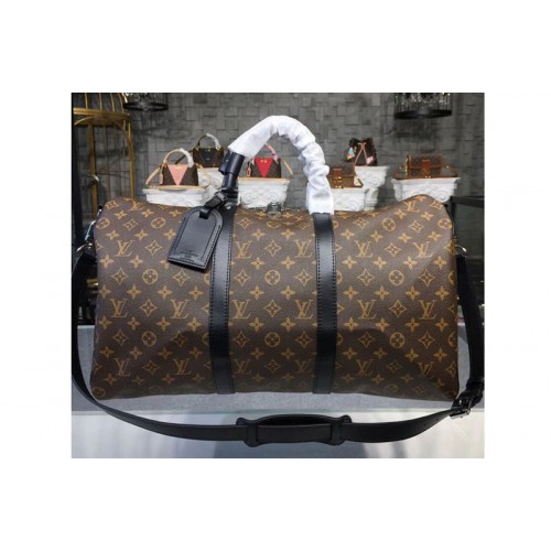 Louis Vuitton M56714 Keepall Bandouliere 55 Bags in Monogram Canvas