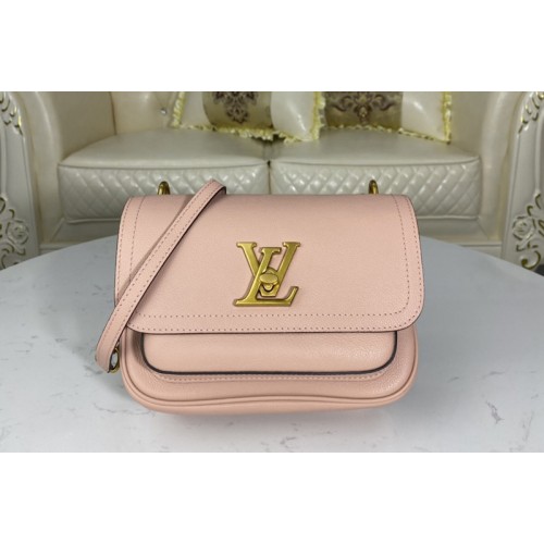 Louis Vuitton M57071 Lockme Chain PM handbag in Rose des Sables Pink Grained calf leather Louis Vuitton M57071 Lockme Chain PM handbag in Rose des Sables Pink Grained calf leather
