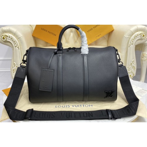 Louis Vuitton M57088 keepall bandouliere 40 Bag in Black cowhide leather Louis Vuitton M57088 keepall bandouliere 40 Bag in Black cowhide leather
