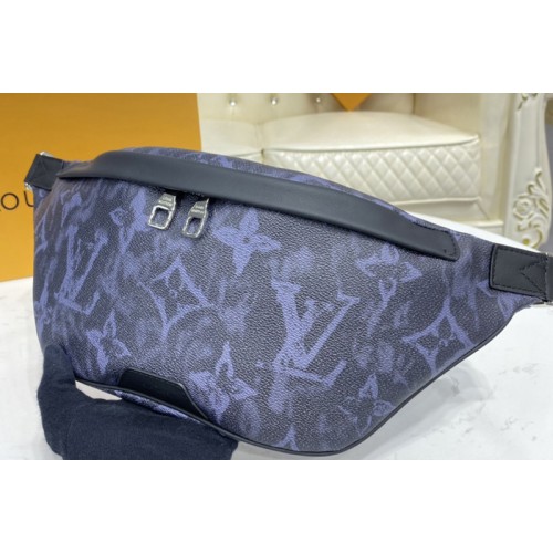 Louis Vuitton M57276 Discovery Bumbag in Monogram Pastel Noir coated canvas