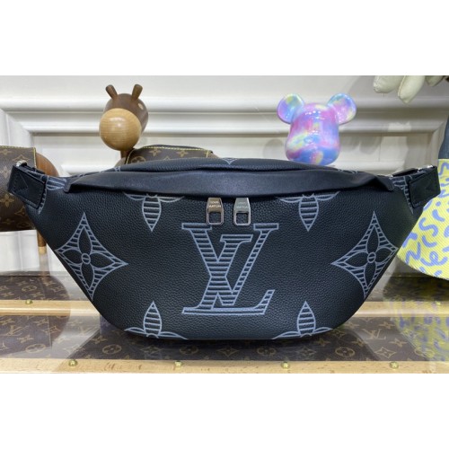 Louis Vuitton M57289 Discovery Bumbag in Monogram Shadow Leather