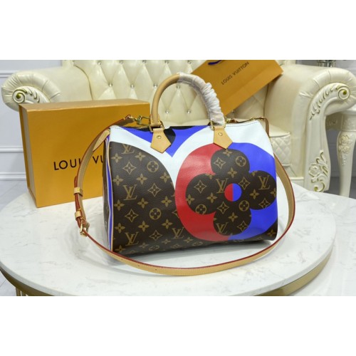 Louis Vuitton M57451 Speedy Bandoulière 30 city bag in Game On Monogram Canvas
