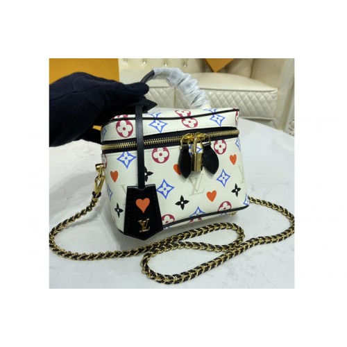 Louis Vuitton M57458 Game On Vanity PM city bag in Transformed Game On Monogram Canvas