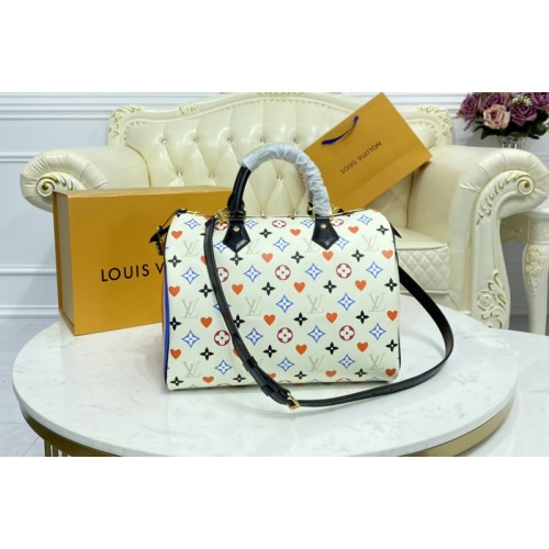 Louis Vuitton M57465 Speedy Bandoulière 30 bag in Transformed Game On Monogram canvas