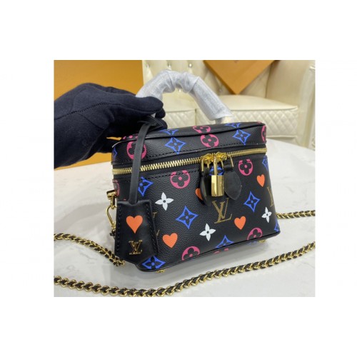 Louis Vuitton M57482 Game On Vanity PM city bag in Transformed Game On Monogram Canvas