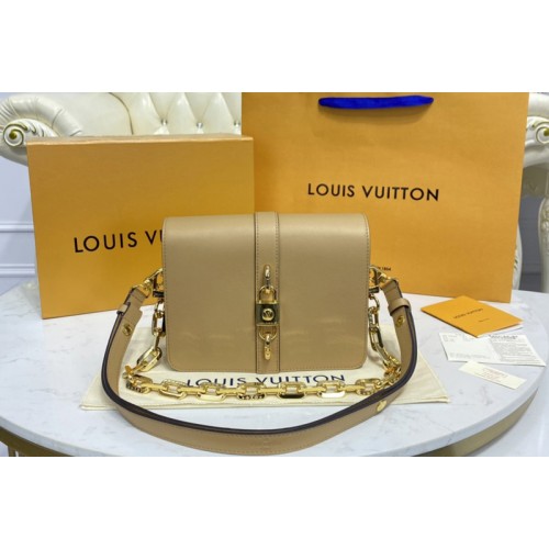 Louis Vuitton M57745 Rendez-Vous handbag in Camel Calfskin leather
