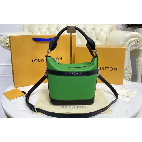 Louis Vuitton M57934 Cruiser PM bag in Green Calfskin leather