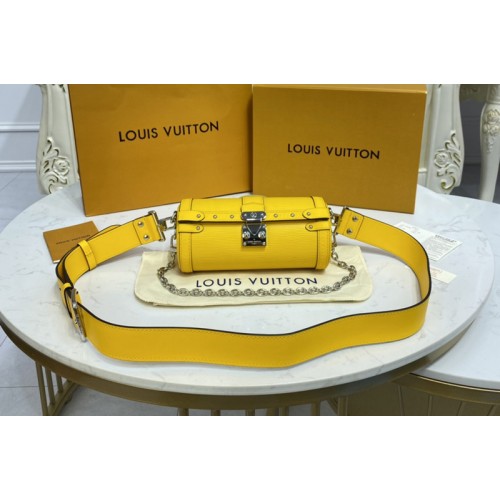 Louis Vuitton M58647 Papillon Trunk handbag in Yellow Epi leather