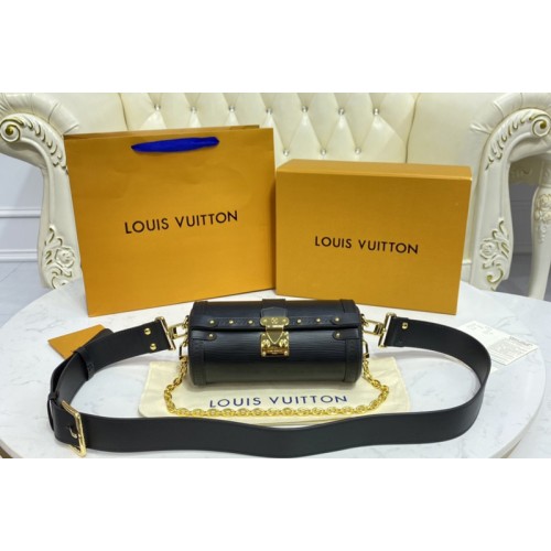 Louis Vuitton M58647 Papillon Trunk handbag in Black Epi leather