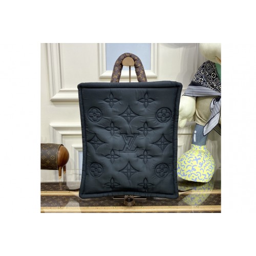 Louis Vuitton M58981 Pillow Backpack Bag in Black Nylon