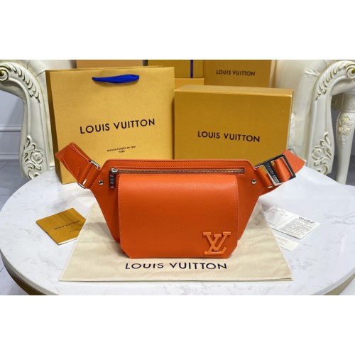 Louis Vuitton M59625 Aerogram Slingbag in Orange Aerogram leather Louis Vuitton M59625 Aerogram Slingbag in Orange Aerogram leather