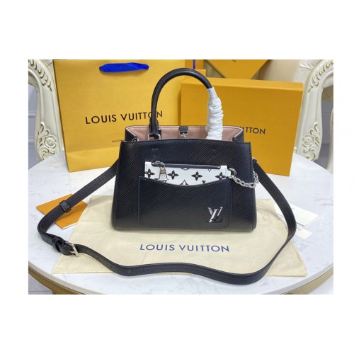 Louis Vuitton M59952 Marelle Tote BB bag in Black Epi leather