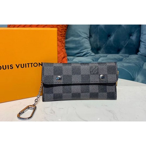 Louis Vuitton M60029 Multicles Rabat Wallet Damier Graphite Canvas
