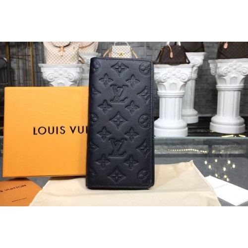 Louis Vuitton M62900 Brazza Wallet in Monogram Shadow Leather