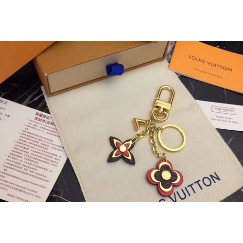Louis Vuitton M63084 Blooming Flowers Bag Charm and Key Holder Monogram canvas