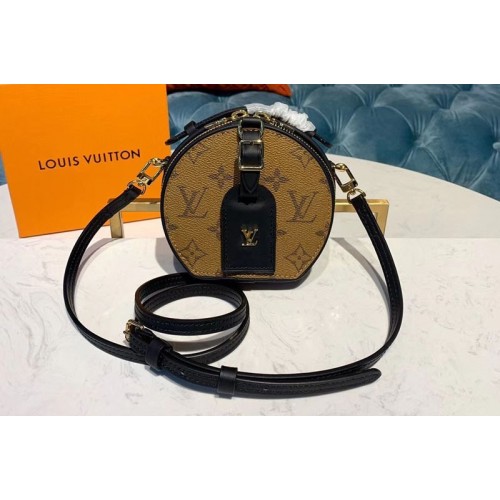 Louis Vuitton M68276 Mini Boite Chapeau handbag Monogram Reverse Canvas