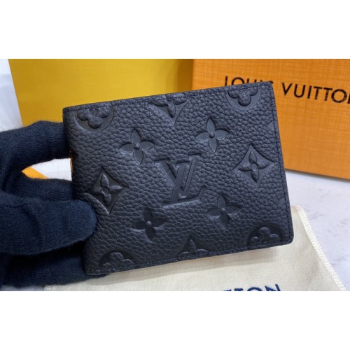 Louis Vuitton M69075 Slender Wallet IN Black Taurillon leather