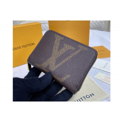 Louis Vuitton M69354 Zippy Coin Purse in Giant Monogram Reverse canvas