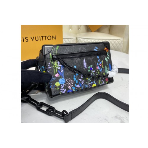 Louis Vuitton M44735 Mini Soft Trunk bag in Monogram Eclipse coated canvas