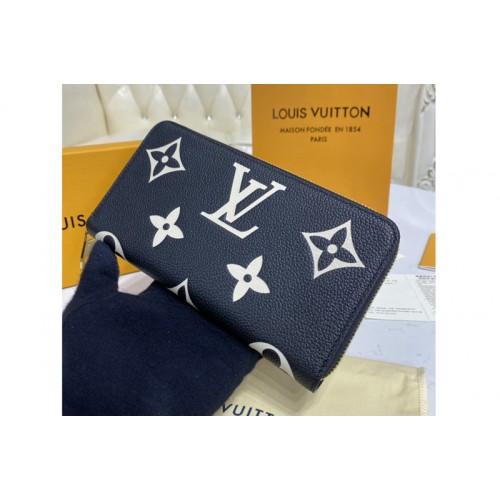 Louis Vuitton M69794 Zippy Wallet in Black Monogram Empreinte leather