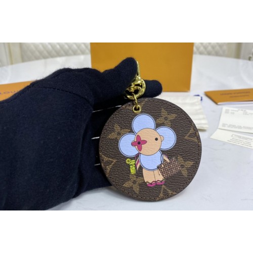 Louis Vuitton M69855 Illustre Vivienne Funfair Xmas bag charm and key holder in Monogram canvas