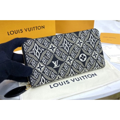 Louis Vuitton M69995 Since 1854 Zippy Wallet in Gray Jacquard Since 1854 textile