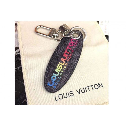 Louis Vuitton M70754 Jungle Bag Charm and key-holder in Damier Cobalt canvas