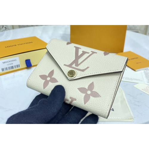 Louis Vuitton M80086 Victorine wallet in Bicolor Monogram Empreinte leather