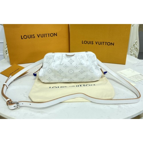 Louis Vuitton M80410 Scala mini pouch in Snow White   Arizona Beige Mahina calf leather